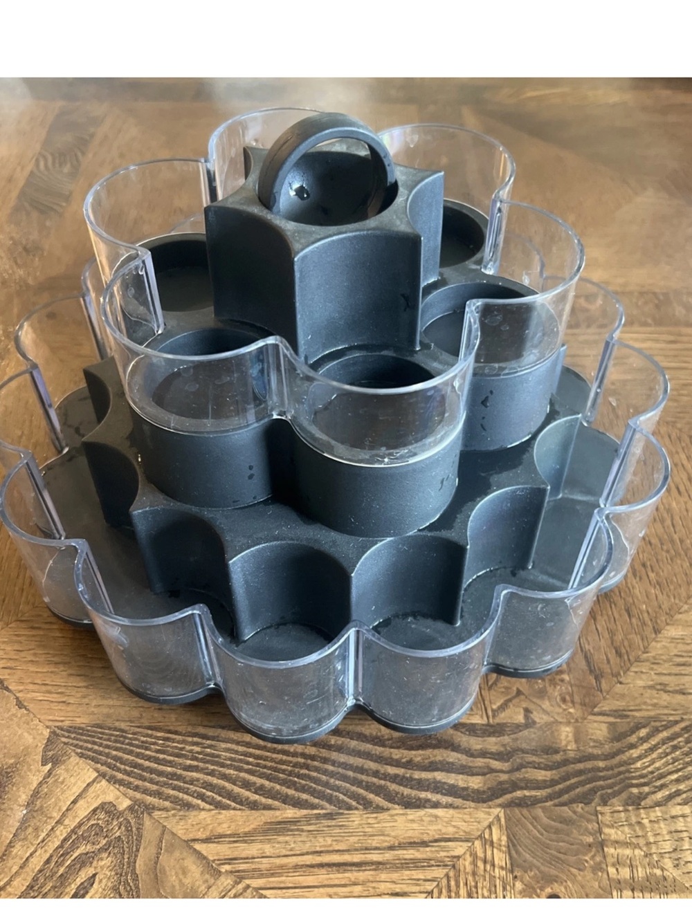 Pampered Chef Spice Organizer Turn-About Carousel 21-Compartment Retired